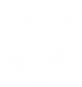 Logo van een maze